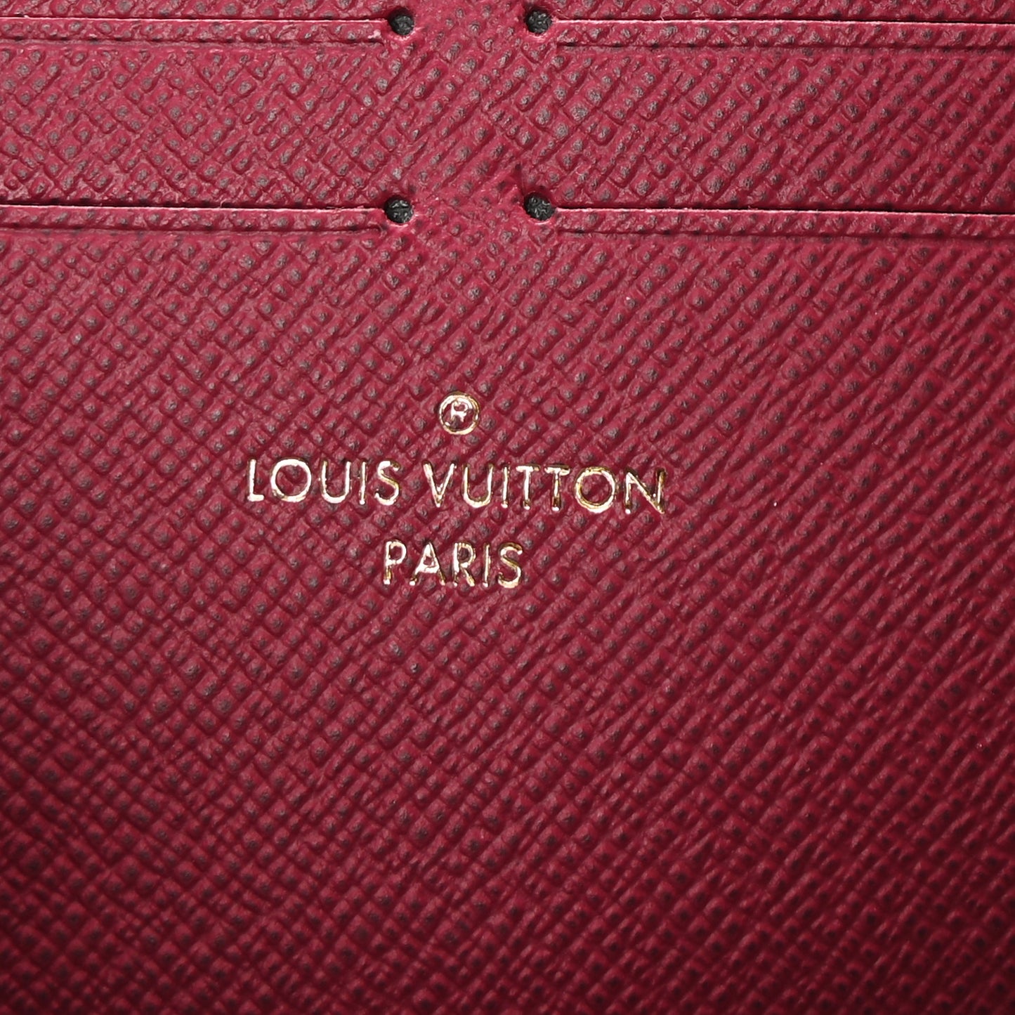 Monogram Clemence Wallet Fuchsia
