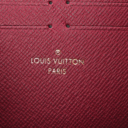 Louis Vuitton Monogram Clemence Wallet Fuchsia 6 of 7