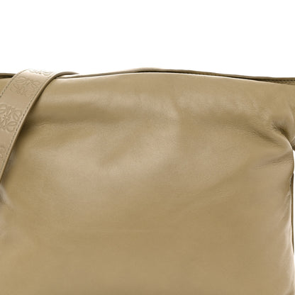 Loewe Shiny Nappa Lambskin Puffer Flamenco Knot Clutch Clay Green 7 of 9