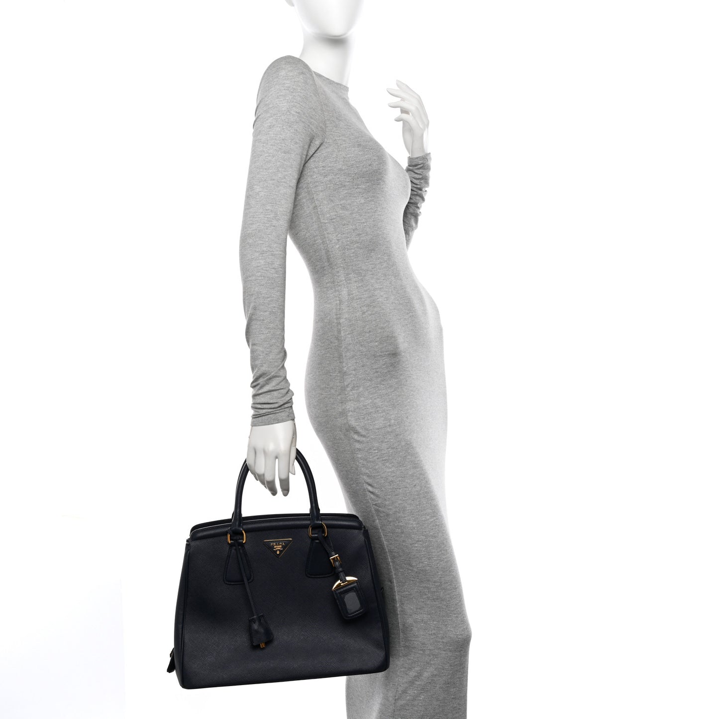 Saffiano Lux Parabole Tote Baltico