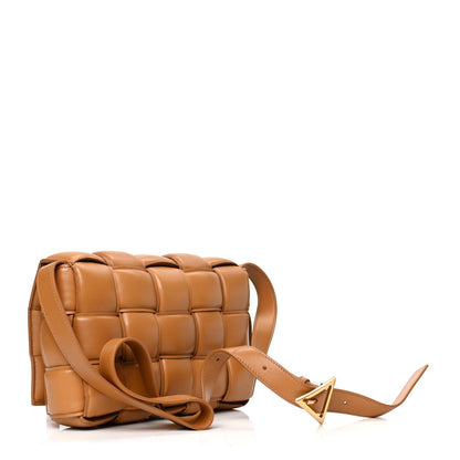 Bottega Veneta Nappa Maxi Intreccio Padded Cassette Crossbody Bag Caramel 2 of 6