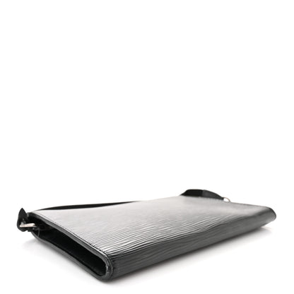 Louis Vuitton Epi Pochette Accessories 24 Black 4 of 13
