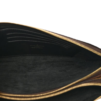 Louis Vuitton Reverse Monogram Giant Double Zip Pochette 6 of 10