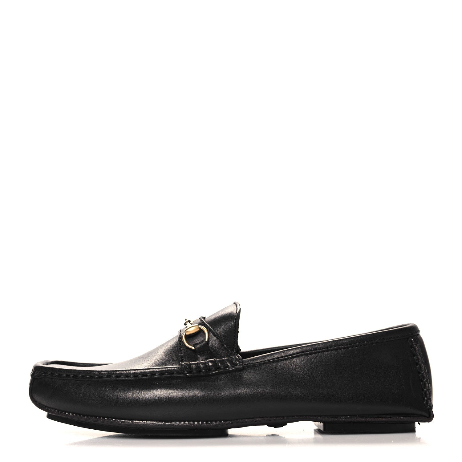 Gucci Calfskin Mens Horsebit Loafers 10 Brown 1 of 9