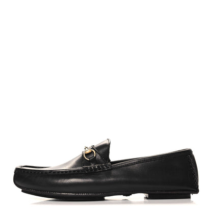 Gucci Calfskin Mens Horsebit Loafers 10 Brown 1 of 9