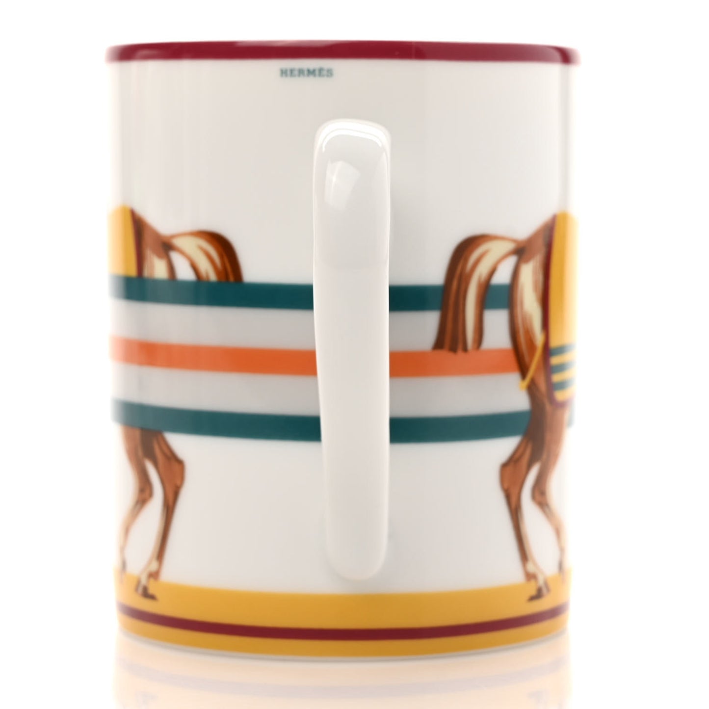 Porcelain Cheval a la Couverture Mug