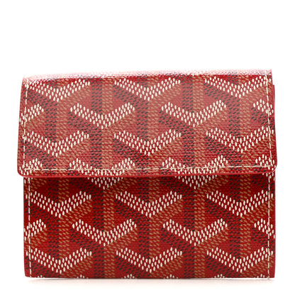 Goyard Goyardine Marigny Coin Purse Wallet Red 1 of 7