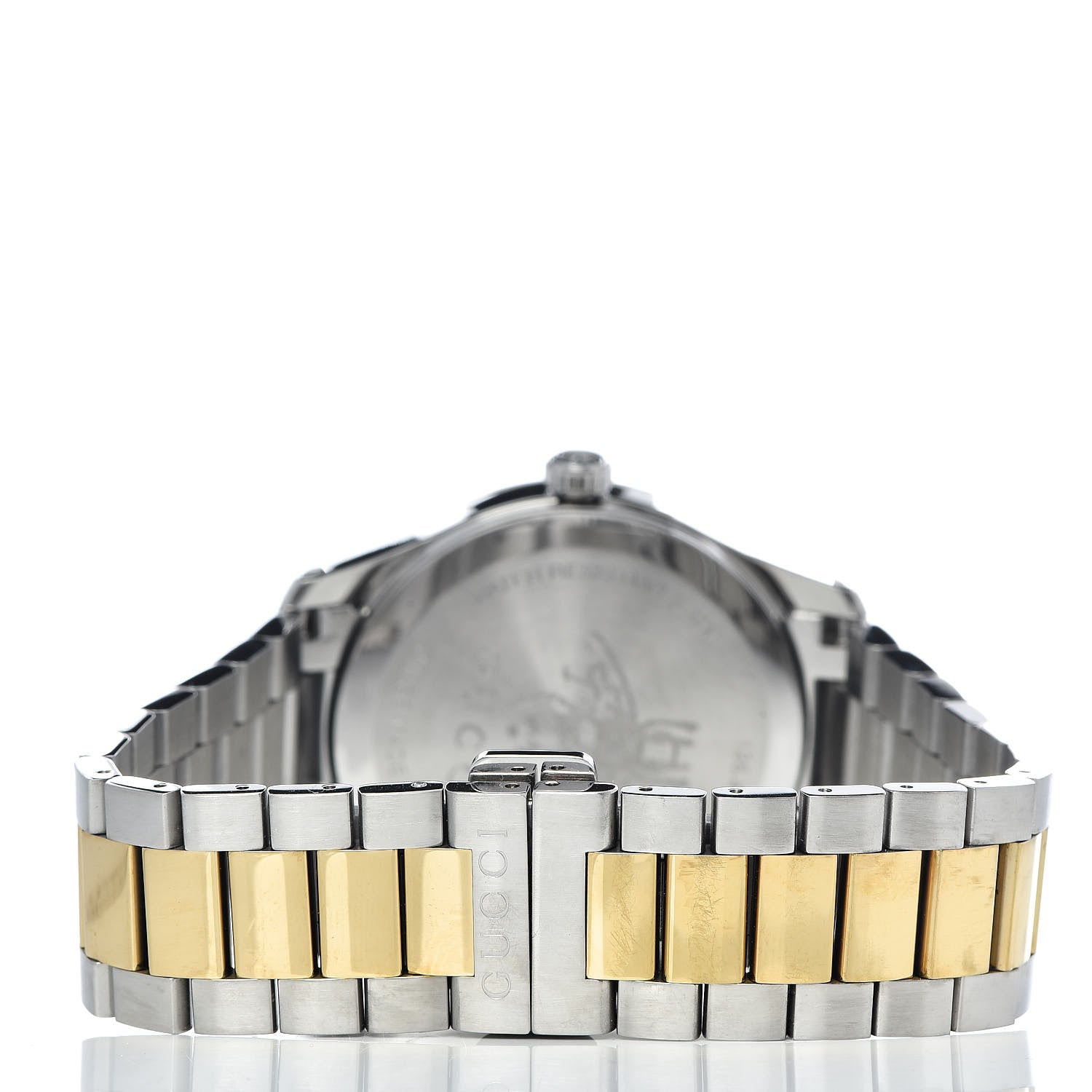 Gucci Stainless Steel 38mm G-Timeless Two Tone Bee Quartz Watch 4 of 6