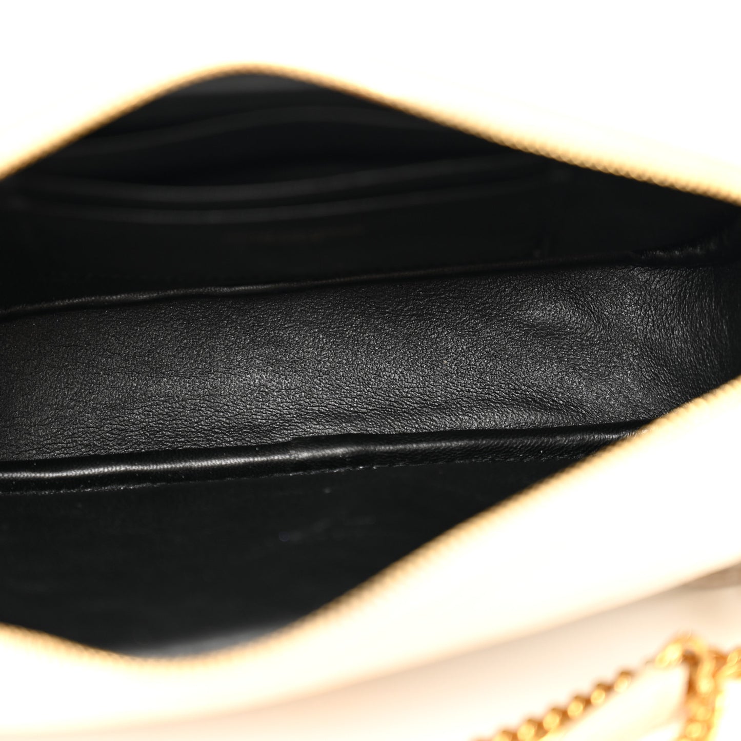 Grain De Poudre Matelasse Monogram Mini Lou Camera Bag Crema Soft