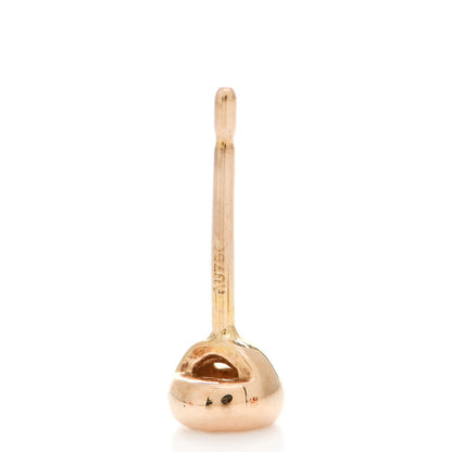 Tiffany 18K Rose Gold Diamond .16ctw Elsa Peretti Diamonds By The Yard Earrings 4 of 6