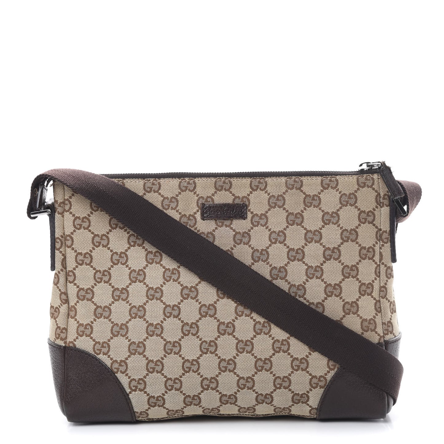 Monogram Joy Messenger Bag Dark Brown