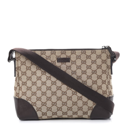 Gucci Monogram Joy Messenger Bag Dark Brown 1 of 12