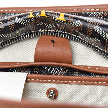 Goyard Goyardine Artois MM Black Gold 7 of 11