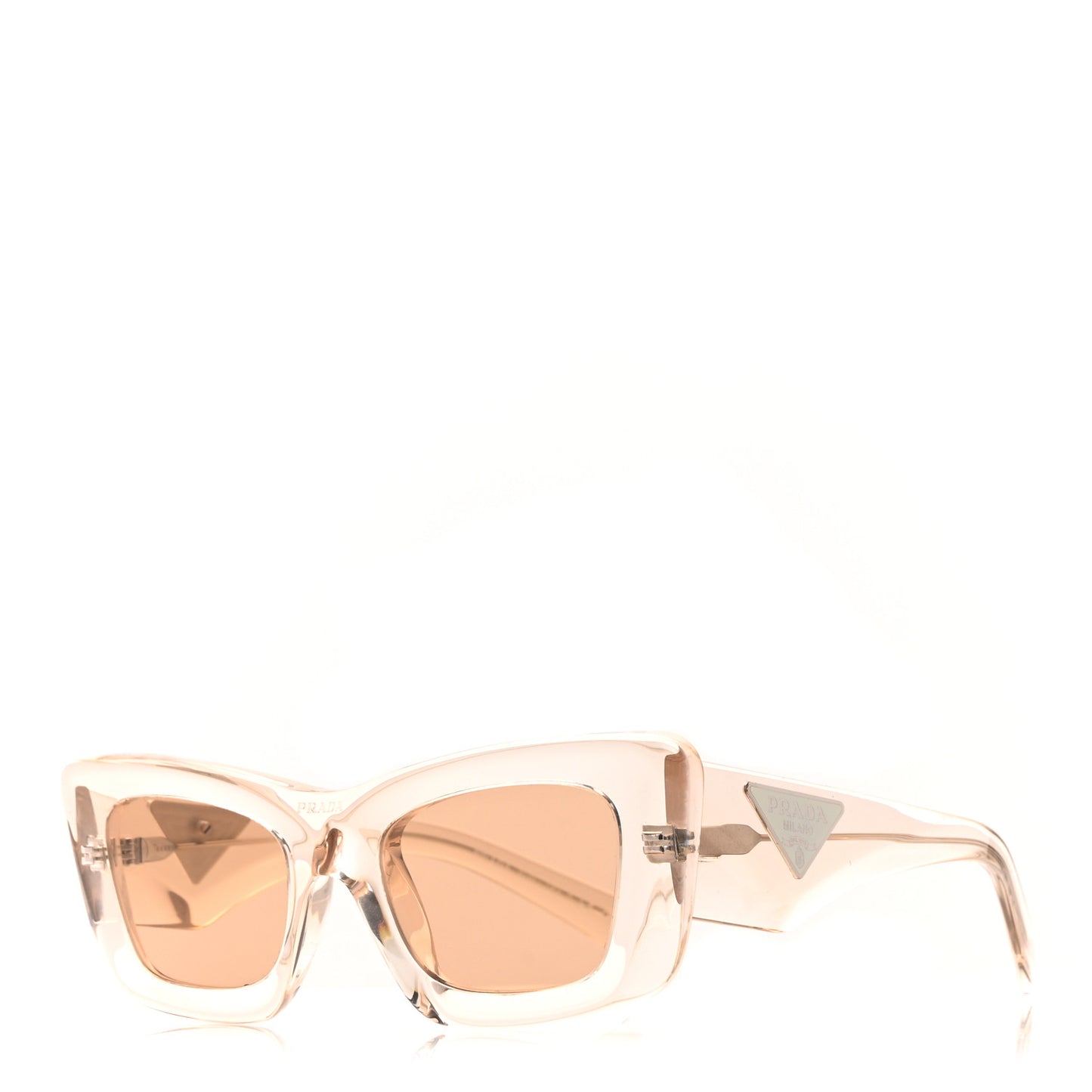 Cat Eye Sunglasses SPR 13Z Transparent Beige