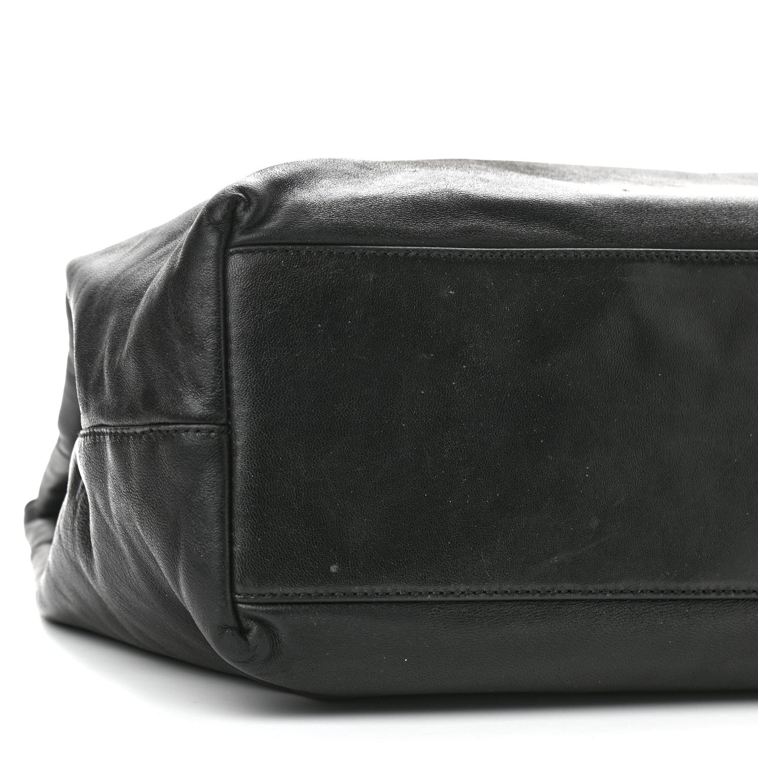 Prada Soft Calfskin Top Handle Tote Black 8 of 13