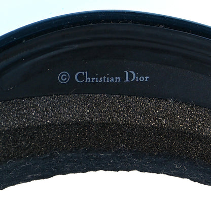 Christian Dior Mirrored DiorClub1 Sun Visor Blue 6 of 10