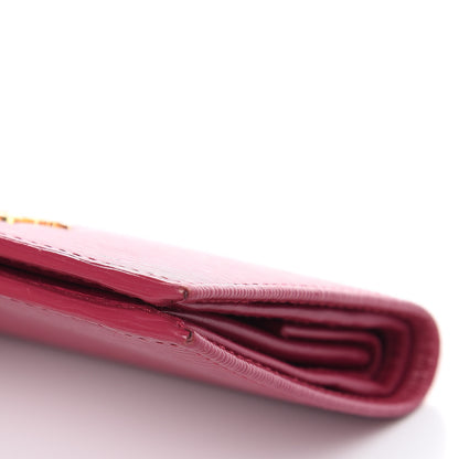 Prada Vitello Move Bifold Wallet Ibisco 9 of 10