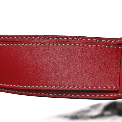Gucci Crystal Monogram Voyager Hobo Navy Red 5 of 8