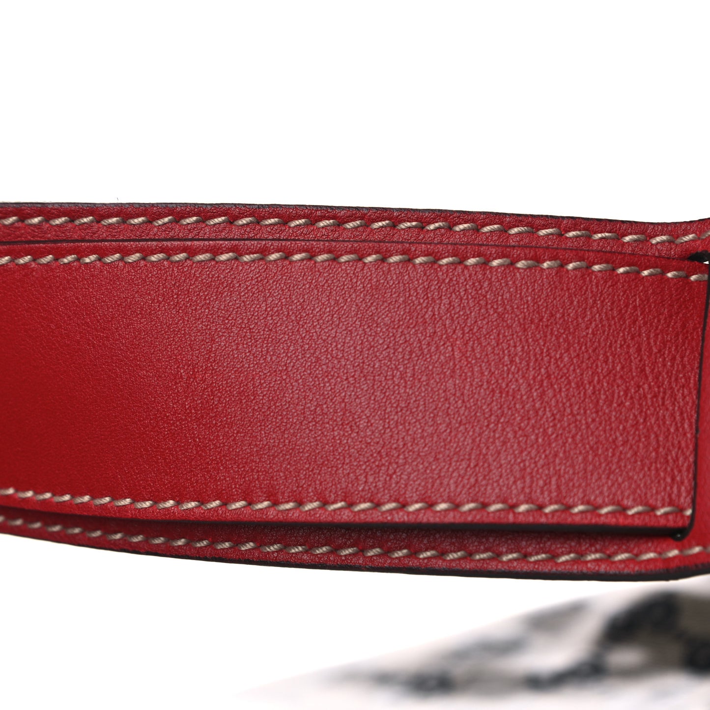 Crystal Monogram Voyager Hobo Navy Red