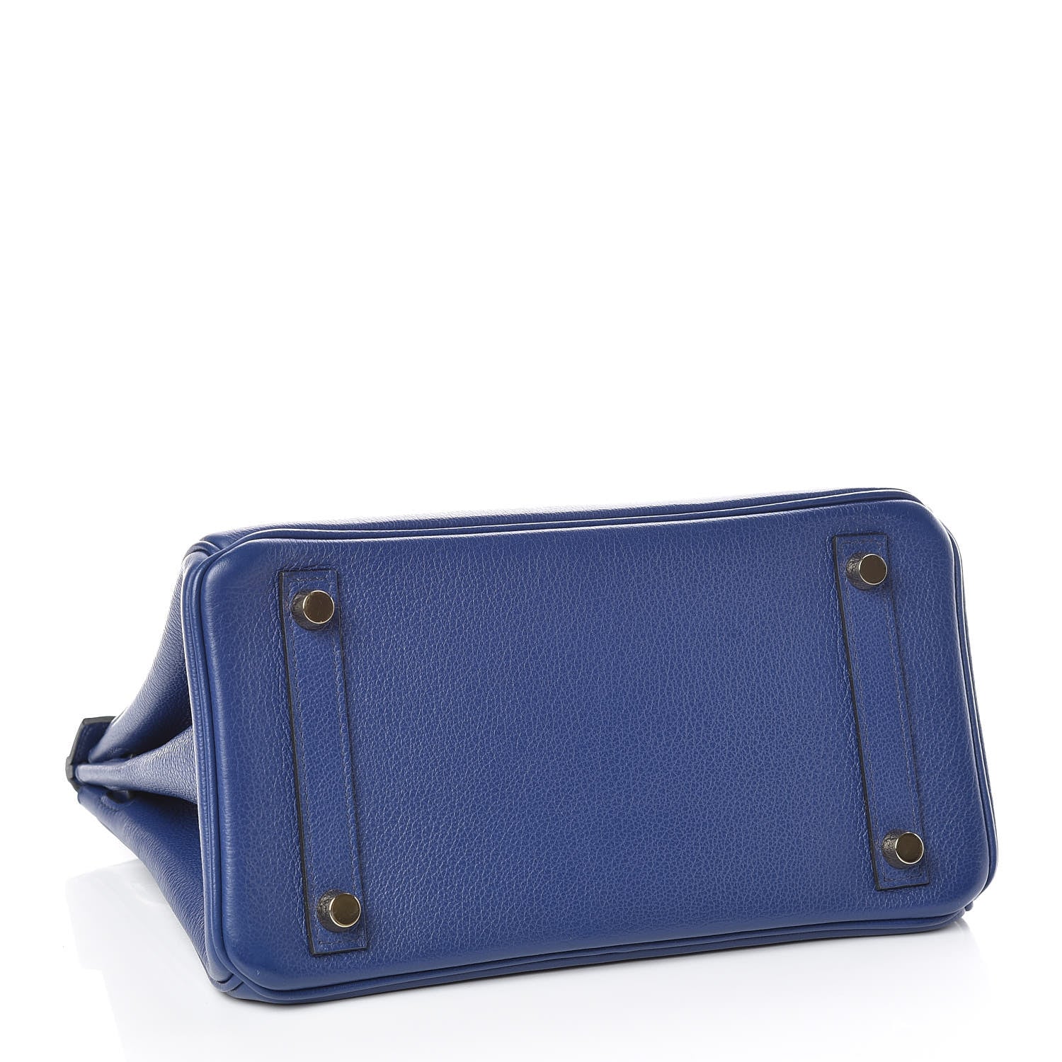 Hermes Taurillon Novillo Birkin 25 Bleu Saphir 5 of 34