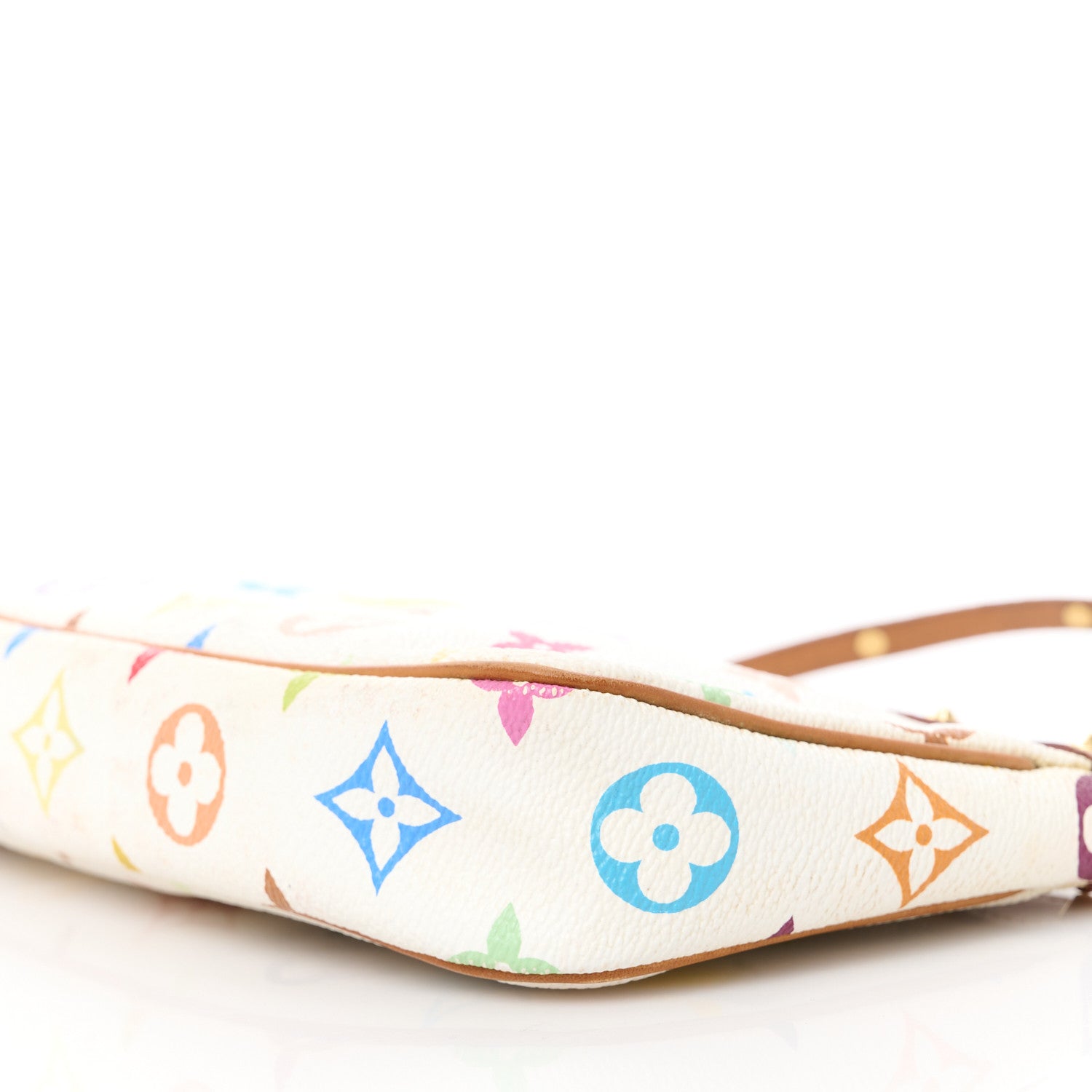 Louis Vuitton Monogram Multicolor Pochette Accessories White 11 of 13