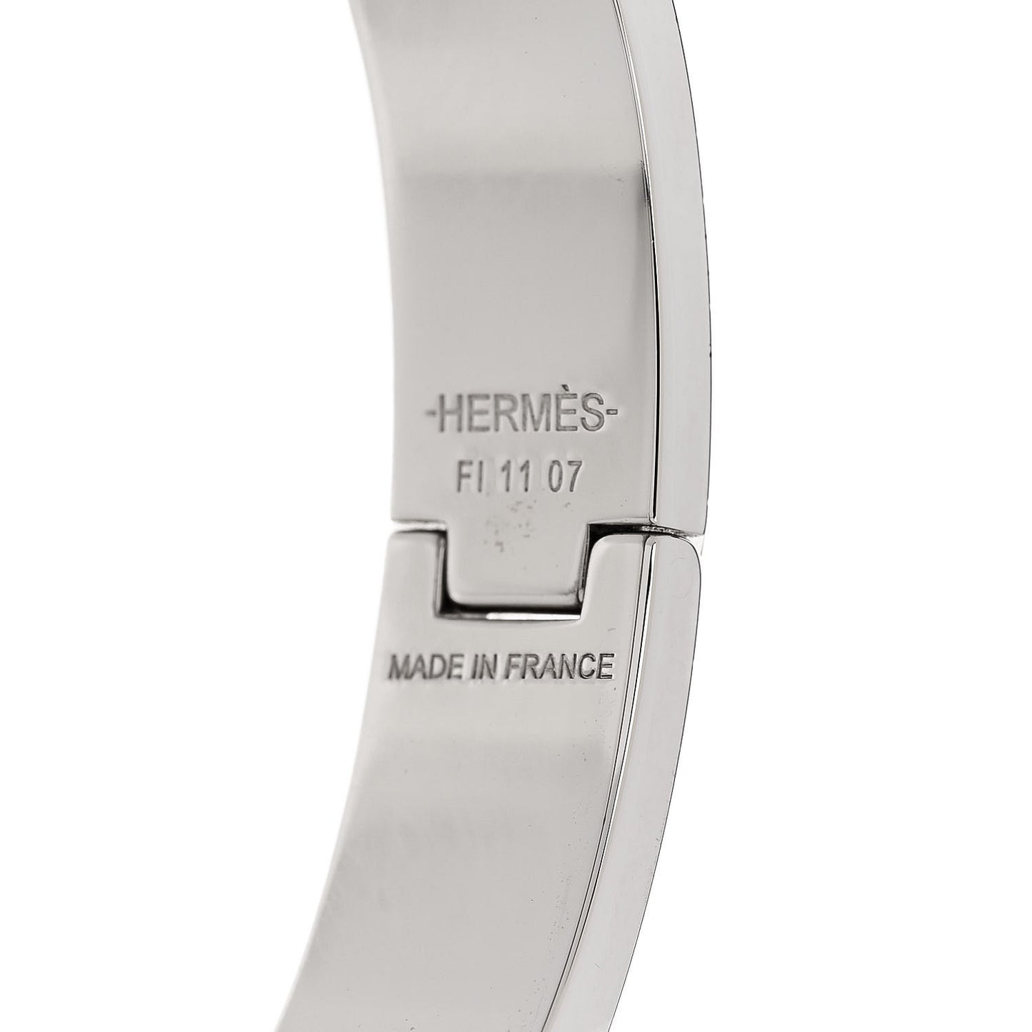 Enamel Narrow Clic Clac H Bracelet PM