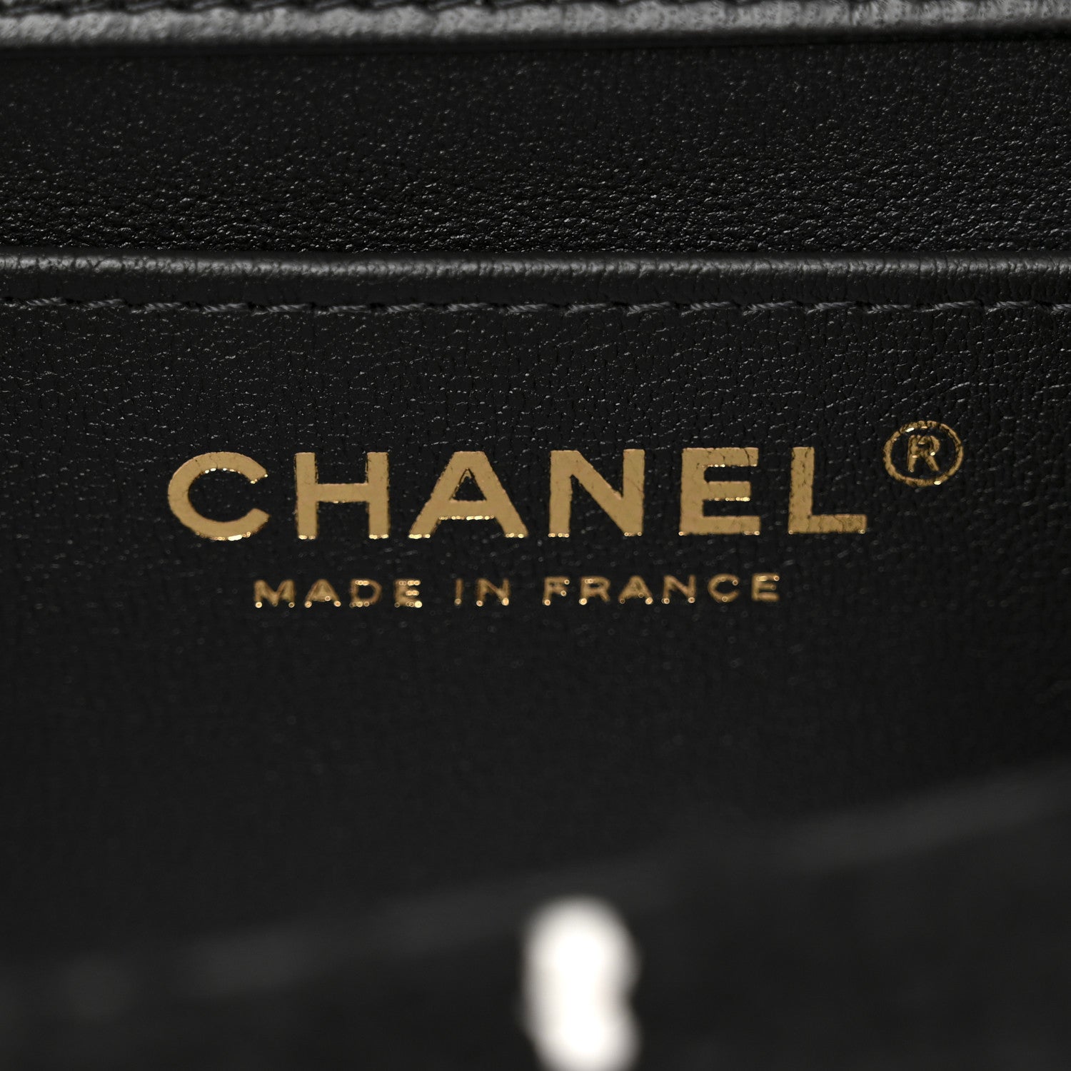 Chanel Tweed Quilted East West Camellia Clutch  Black White 6 of 11