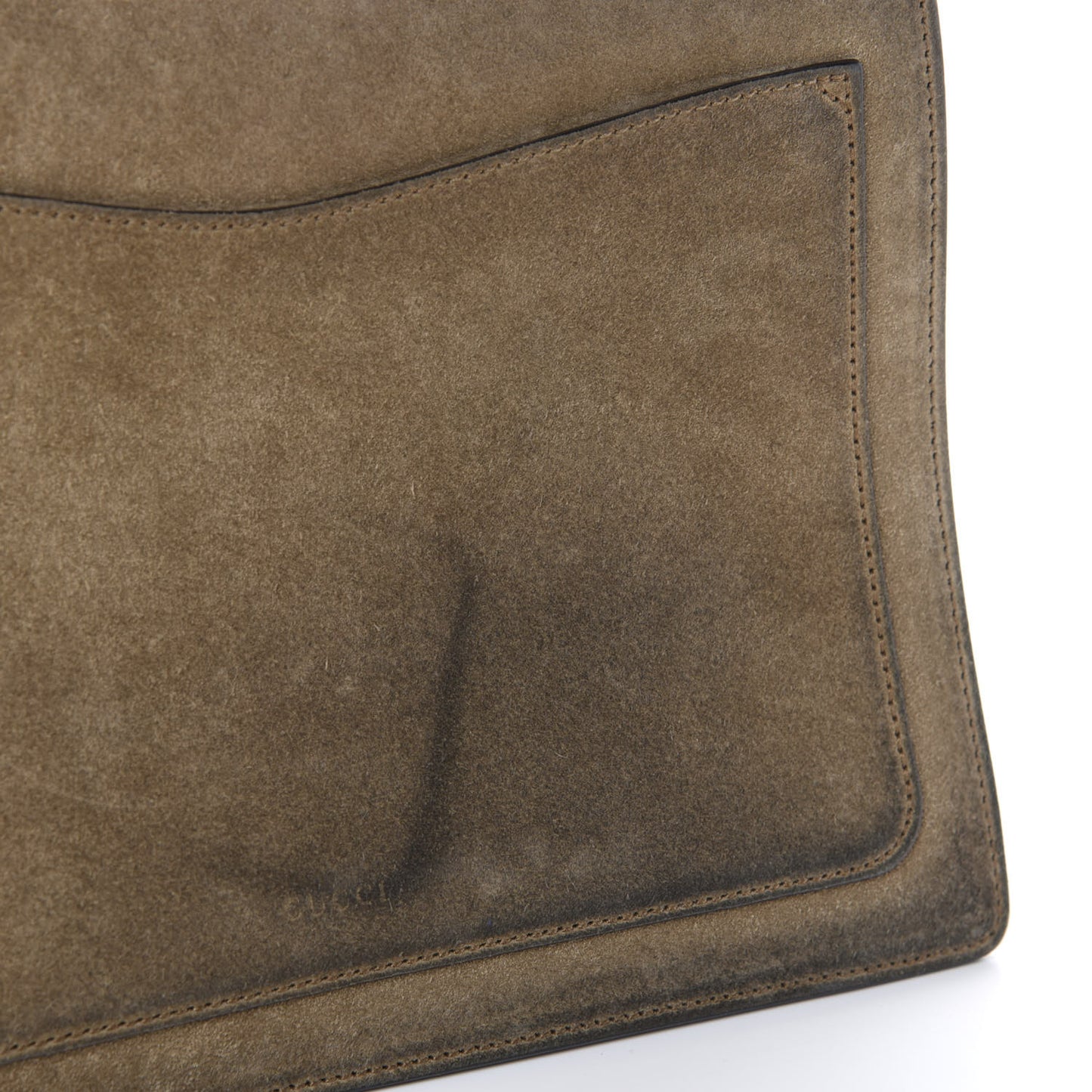 Suede Medium Dionysus Shoulder Bag Taupe