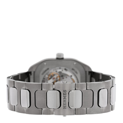 Hermes Titanium 39mm H08 Automatic Watch 3 of 5