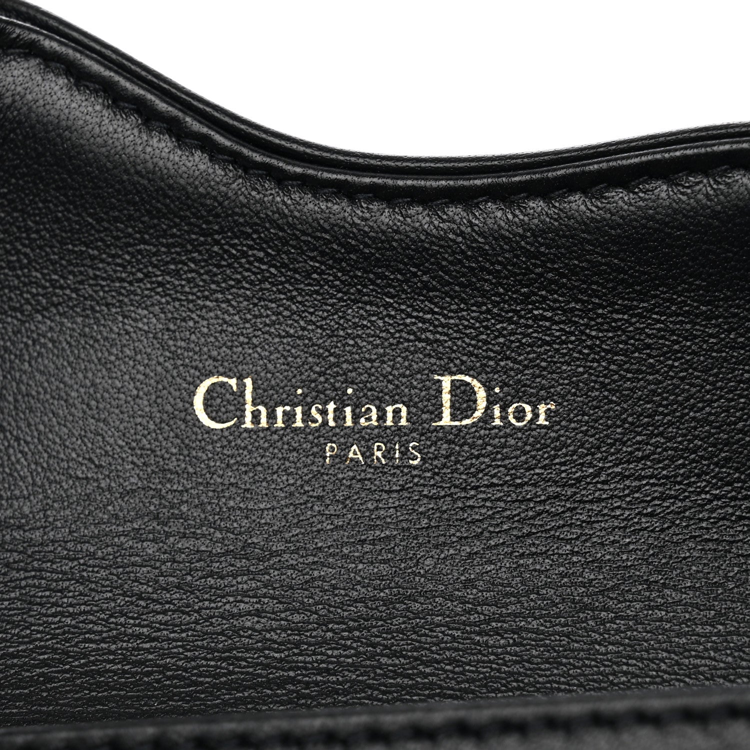 Christian Dior Oblique Saddle Card Holder Blue 6 of 8