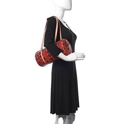 Louis Vuitton Monogram Kusama Pumpkin Dots Papillon 30 Red 2 of 12