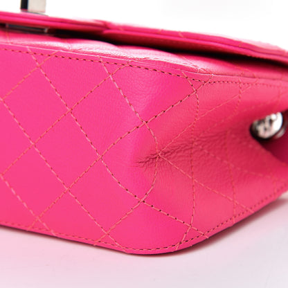 Chanel Goatskin Quilted 2.55 Reissue Mini Flap Fluorescent Pink 10 of 10