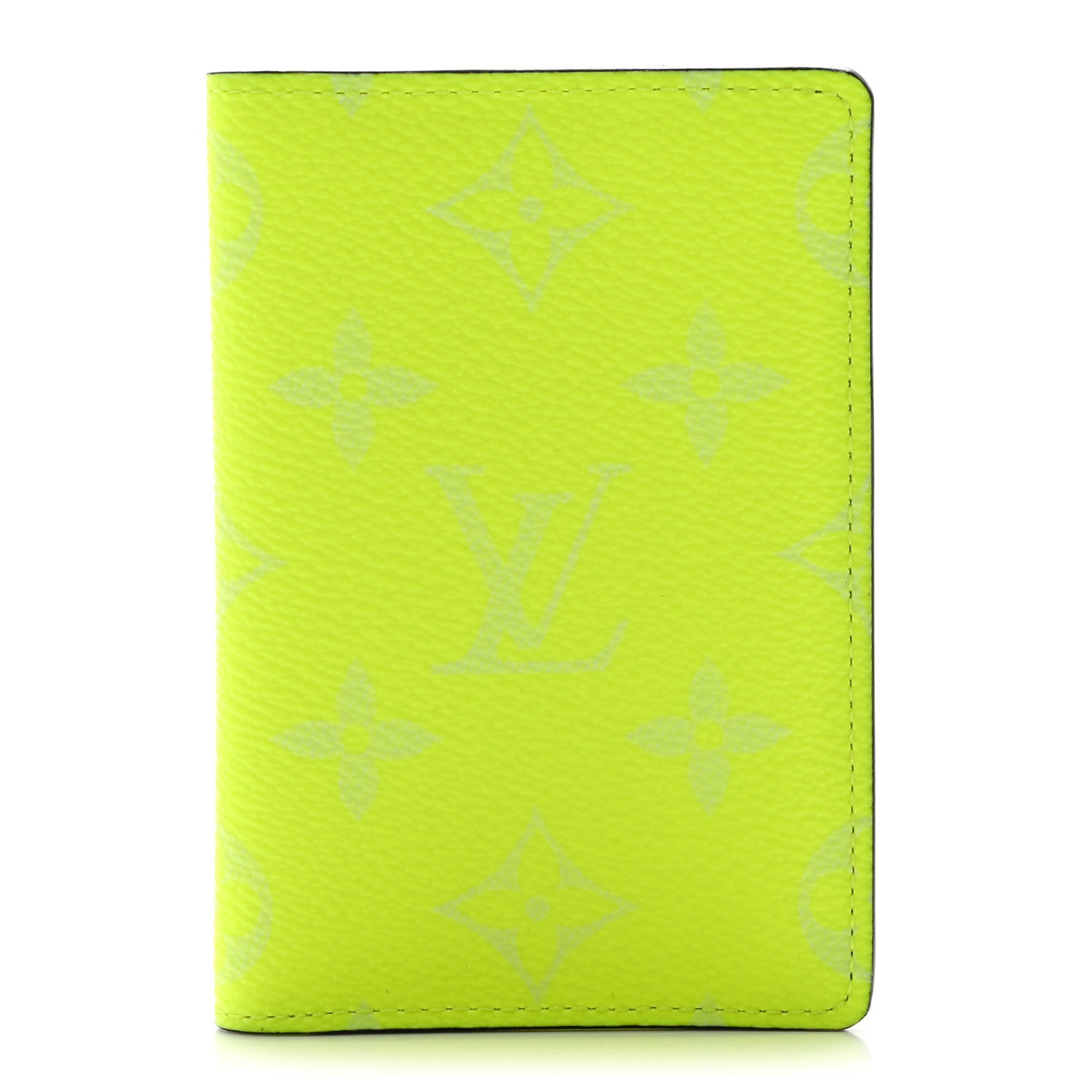 Louis Vuitton Taigarama Pocket Organizer Neon Yellow 1 of 7