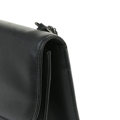Valentino Garavani Vitello Medium Glam Lock Rockstud Flap Black 8 of 21