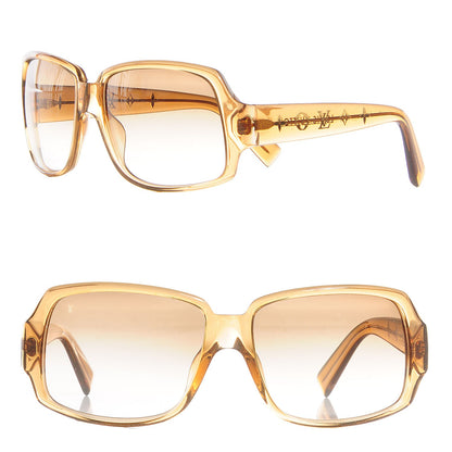Louis Vuitton Acetate Obsession Carre Sunglasses Z0025W Glitter Honey 1 of 9