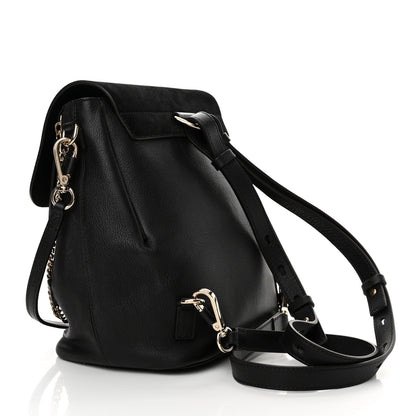 Chloe Suede Calfskin Medium Faye Backpack Black 3 of 10