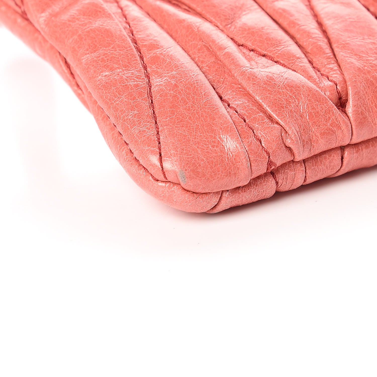 Miu Miu Nappa Matelasse Lux Pouch Rosa 8 of 10