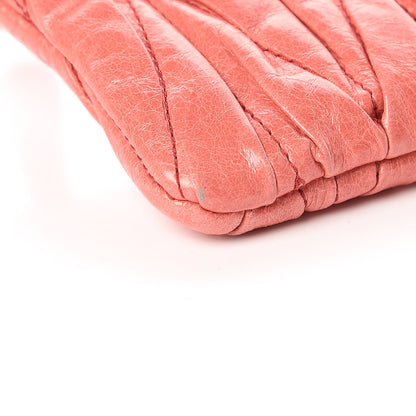 Miu Miu Nappa Matelasse Lux Pouch Rosa 8 of 10