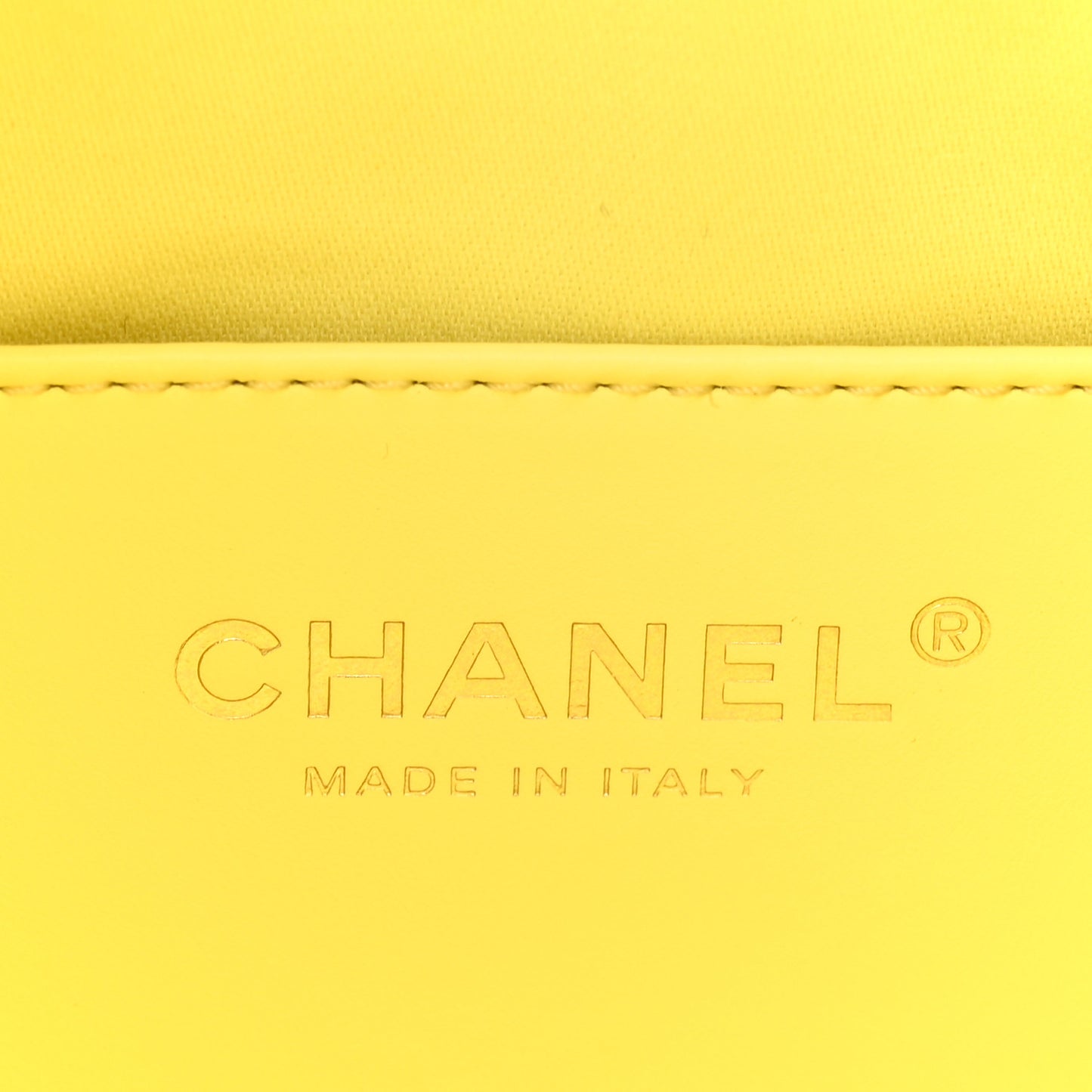 Caviar Quilted Mini Chanel 25 Handbag Yellow