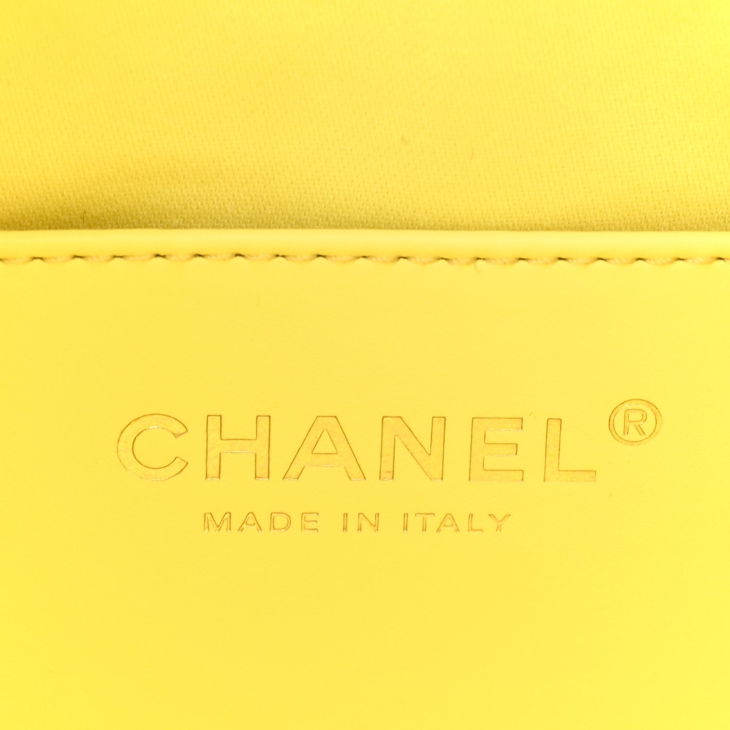 Chanel Caviar Quilted Mini Chanel 25 Handbag Yellow 6 of 11