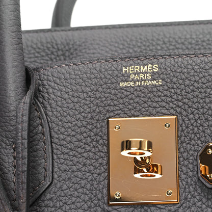 Hermes Togo Birkin 30 Etain 6 of 11