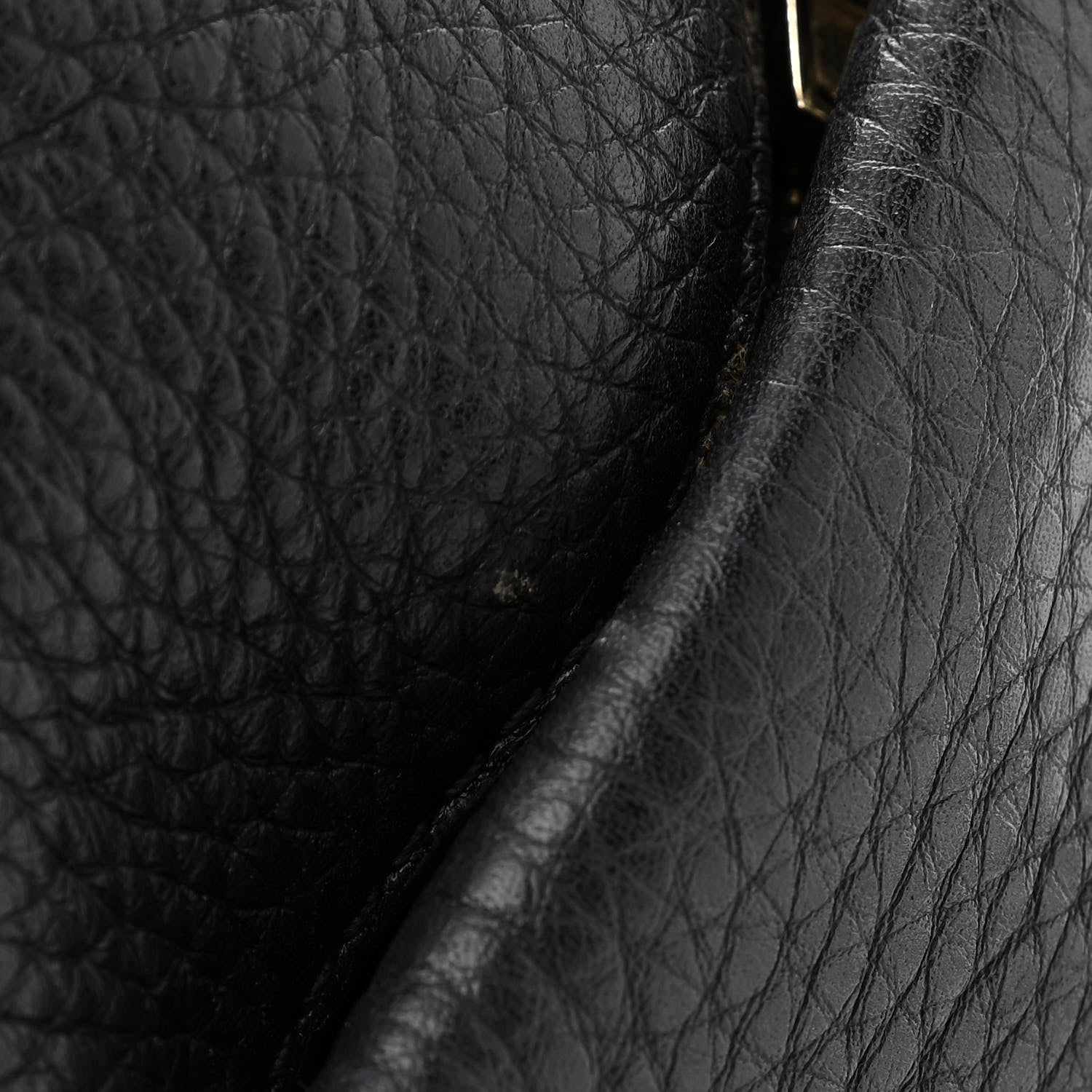 Alexander Wang Pebbled Lambskin Mini Rockie Black Gold Hardware 14 of 17