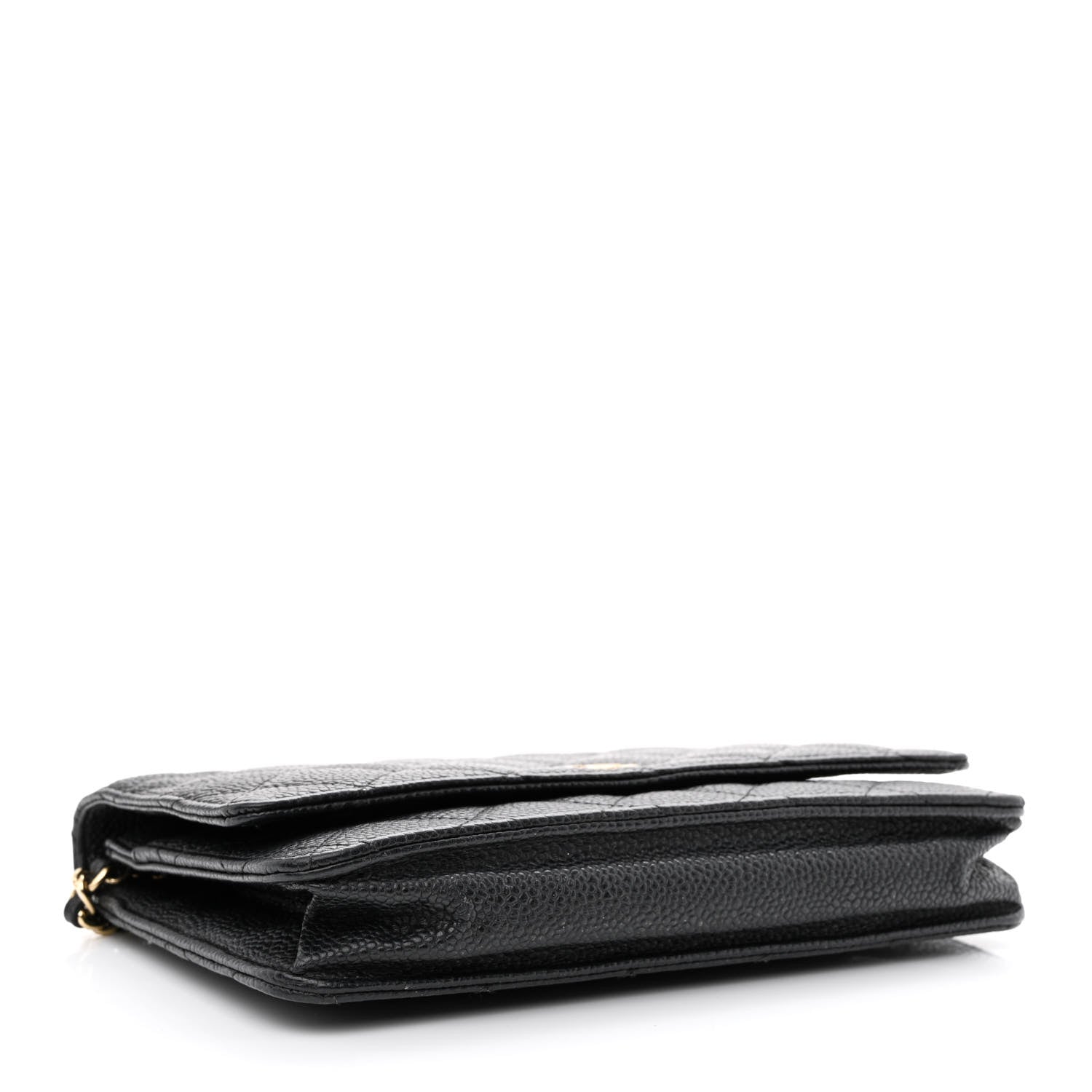 Chanel Caviar Quilted Wallet on Chain WOC Black 4 of 12