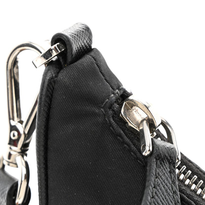 Prada Nylon Re-Edition 2005 Shoulder Bag Black 13 of 15