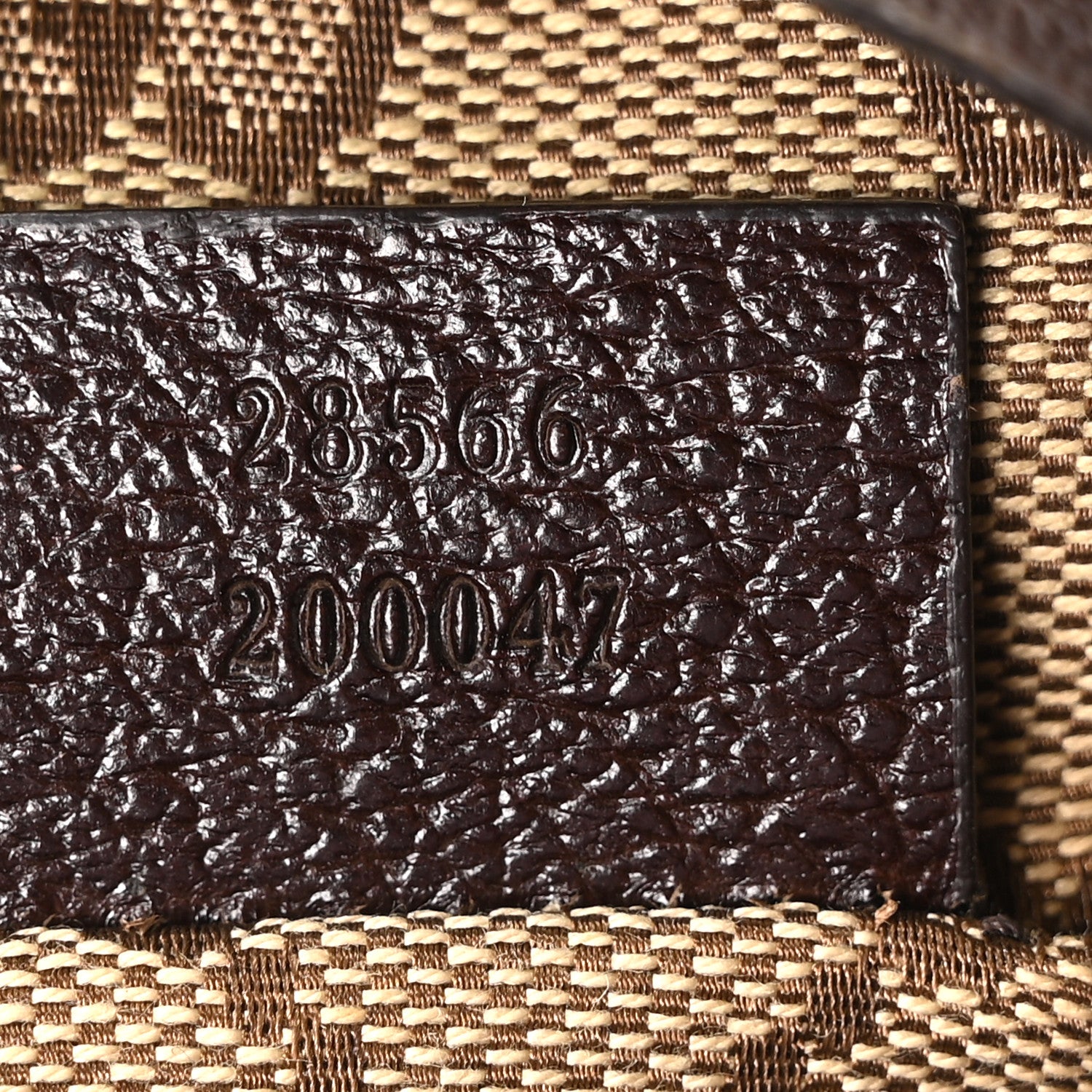 Gucci GG Monogram Web Double Pocket Belt Bag Dark Brown 7 of 10