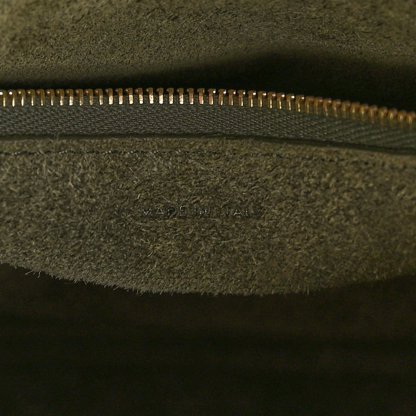 Soft Grained Calfskin Sangle Bucket Bag Light Khaki