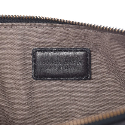 Bottega Veneta Nappa Intrecciato Flat Zip Pouch Denim 6 of 10