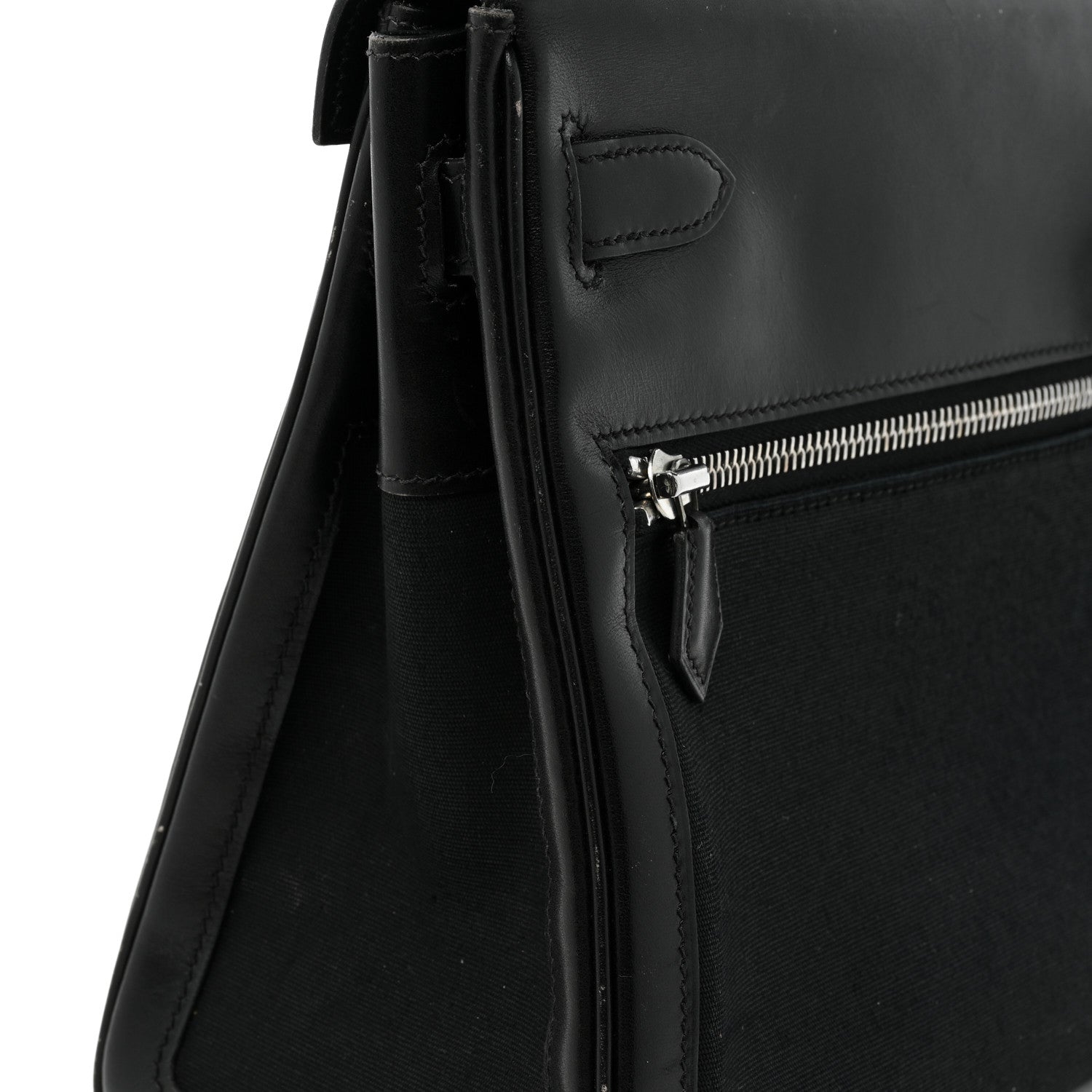 Hermes Box Toile Lakis Kelly 32 Black 22 of 24