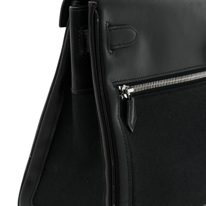 Hermes Box Toile Lakis Kelly 32 Black 22 of 24