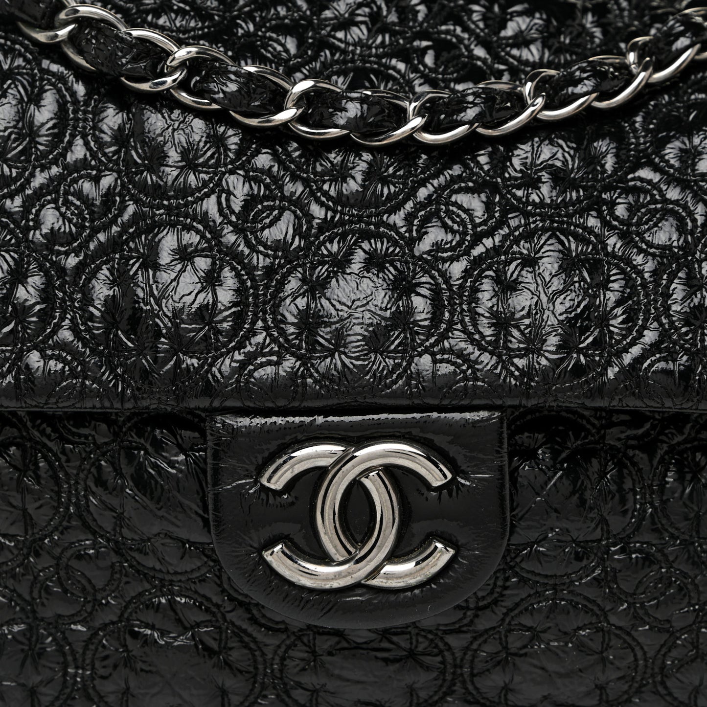 Vinyl Rock In Moscow Single Flap Black